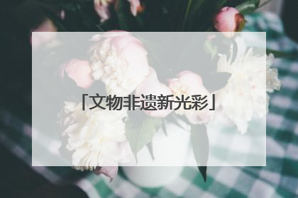 文物非遗新光彩